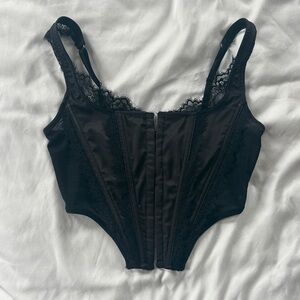 Black Lace corset